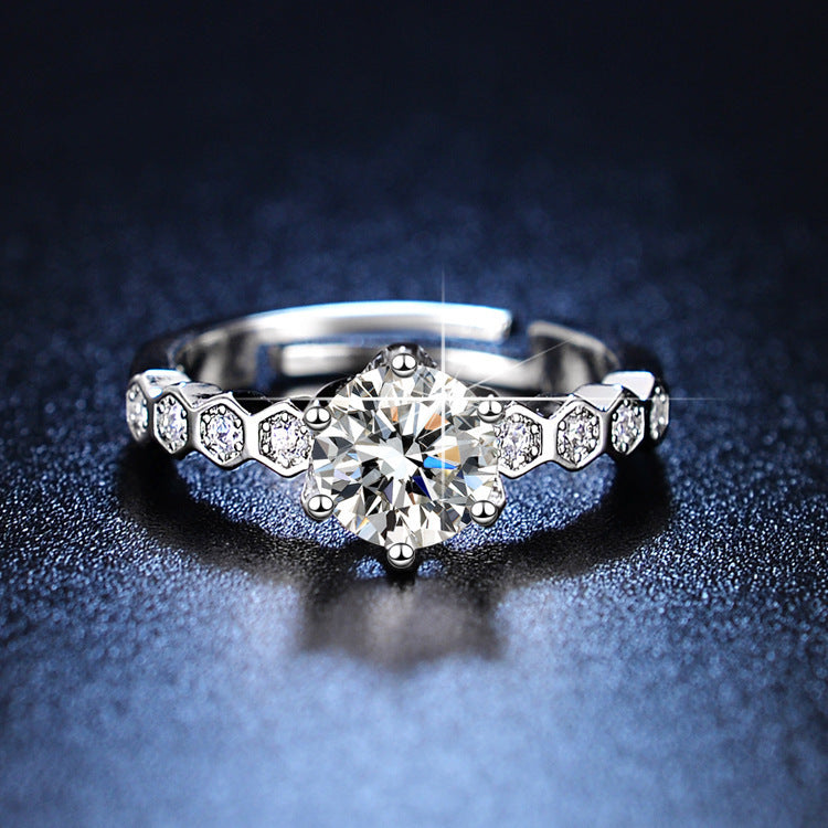 imitation diamond ring